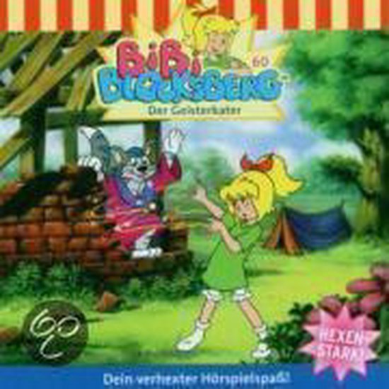 Bibi Blocksberg 60. Der Geisterkater. Cd - cover