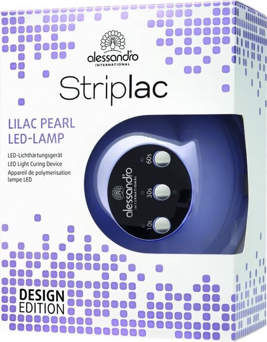 Overzicht Vuil Minder dan Alessandro Striplac Lilac Pearl Led-Lamp Design Edition - Gel nagellak |  bol.com