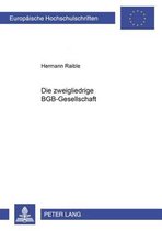 Die Zweigliedrige Bgb-Gesellschaft