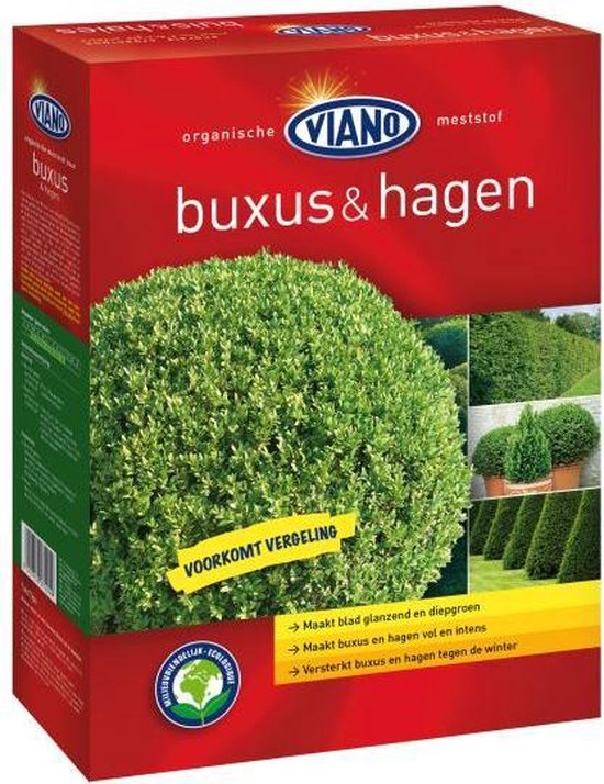 Viano Buxusmest & Hagenmest 3 kg + 1 kg kalk