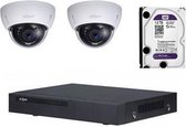 Camerabewaking set Full HD-IP 2 camera's