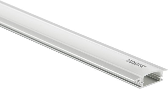 Groenovatie LED Strip Profiel Inbouw - 1,5 meter - Aluminium - Compleet |  bol.com