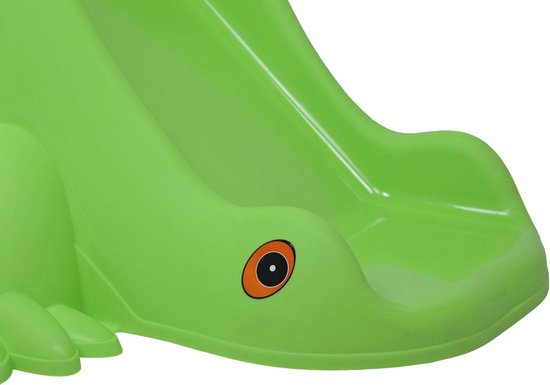 Toboggan dinosaure - 91 x L 115 x H 68 cm - Vert