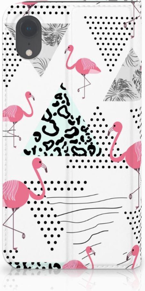Apple iPhone Xr Hoesje maken Flamingo Triangle