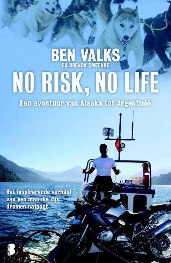 Cover van het boek 'No risk, no life' van B. Valks