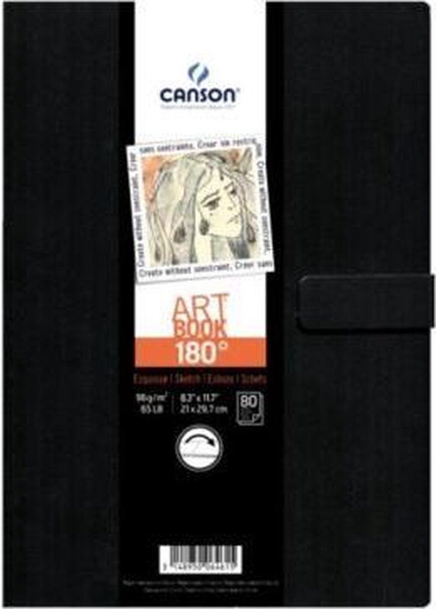 TEKENBLOK CANSON ART - A4 - 180 GRADEN 96GRAM 80VEL - Canson