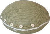 fair and cute - rond kussen - olive green - mamas 4 mamas