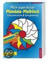 Mein superdicker Mandala-Malblock