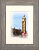 Fotolijst - Henzo - Capital London - Fotomaat 13x18 - Grijs
