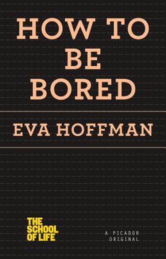 How to Be Bored - cover