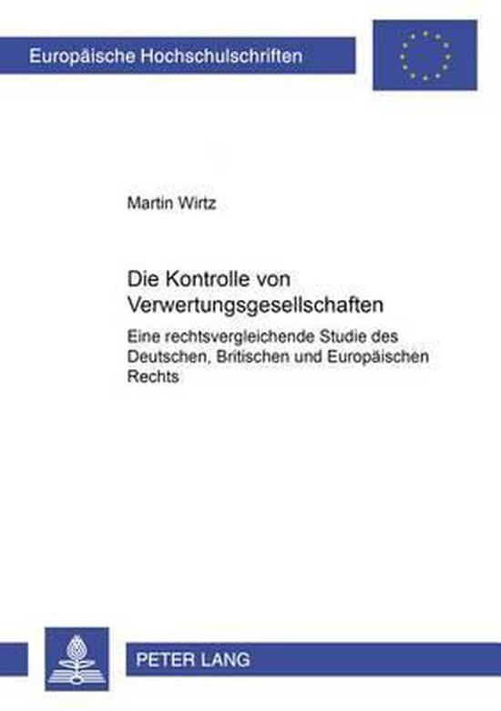 Die Kontrolle von Verwertungsgesellschaften - cover