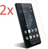 Huawei P9 -  2x (Two Pack / Duo Pack) Tempered Glass Screenprotector Transparant 2,5D 9H (Gehard Glas)