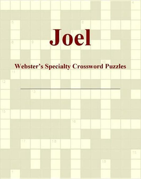 Joel Webster s Specialty Crossword Puzzles ebook Icon Group Joel Webster s Specialty Crossword Puzzles ebook Icon Group
