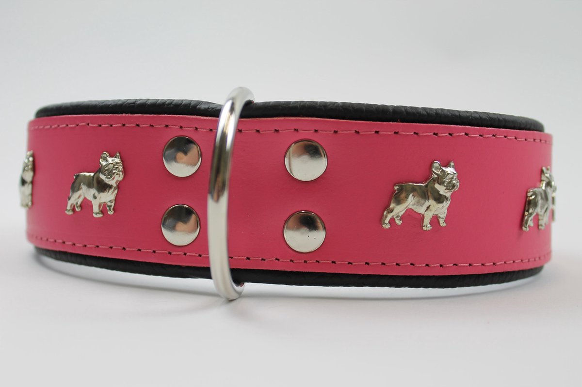 Collier pour chien en cuir fait - Coussins pour chiens de Dog's Companion®