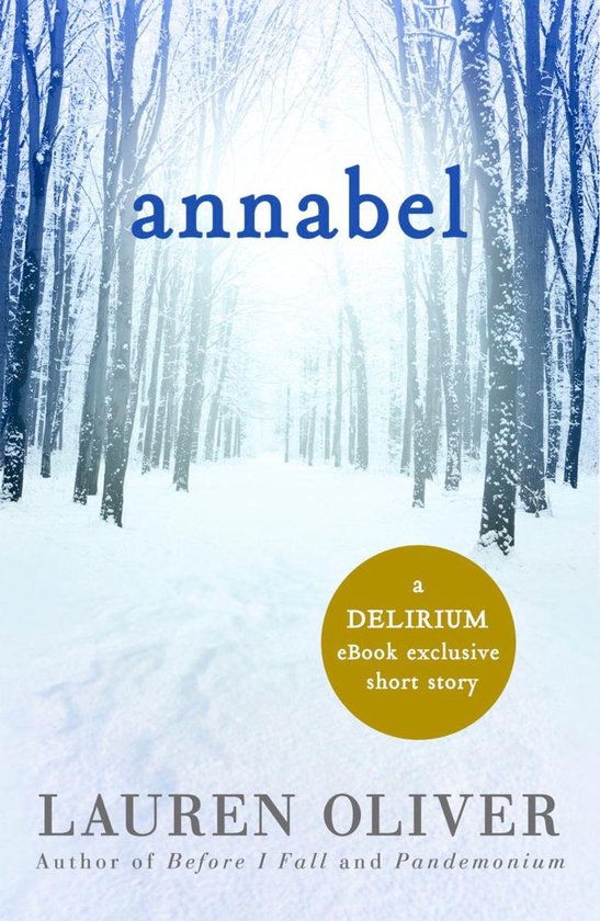 Annabel: A Delirium Short Story - cover