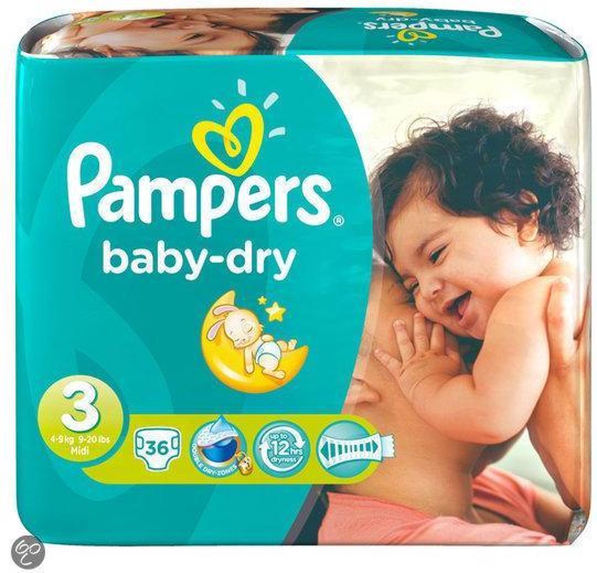 Pampers Baby Dry Maat 3 Midpak 36 stuks | bol.com
