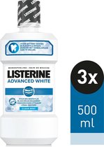 Listerine Advanced White - Mondspoeling - 3x500ml