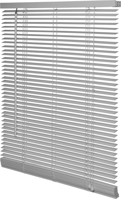 IntensionsJaloezie Hout25mmUni FSC Lichtgrijs60x130cm
