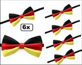 6x Strik satijn Duitsland