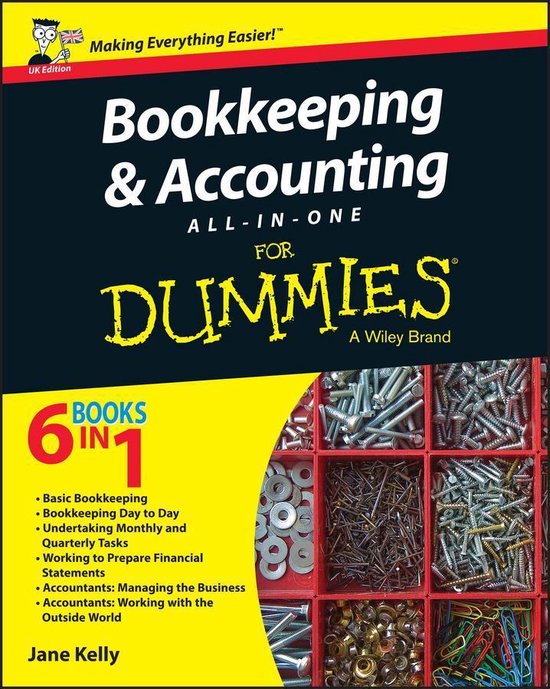 Bookkeeping and Accounting All-in-One For Dummies, UK Editio ... - cover