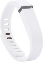 TPU armband voor Fitbit Flex - Wit Maat L