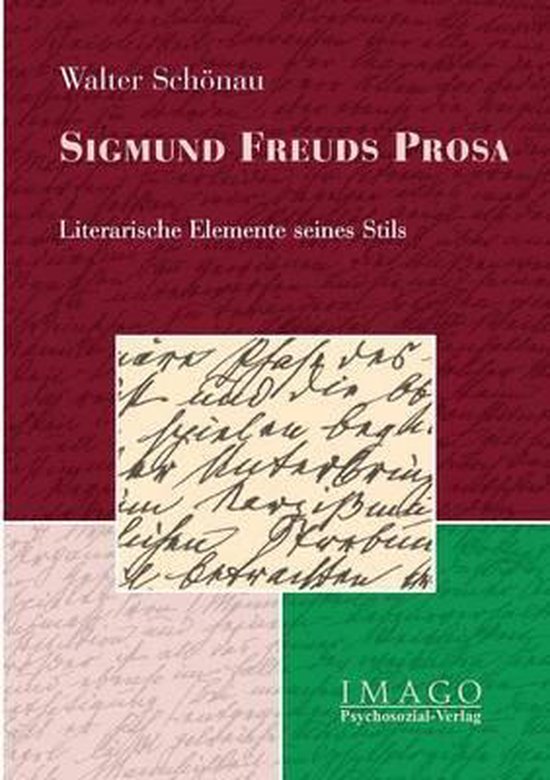 Sigmund Freuds Prosa - cover