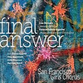 San Francisco Girls Chorus - Kronos Quartet - Andy - Final Answer (CD)