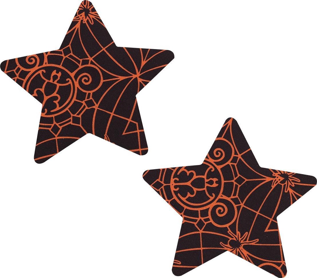 Banoch - Nipple Sticker Little Spider Star - Tepel Plakker - Ster Goud/Zwart - Tepelstickers
