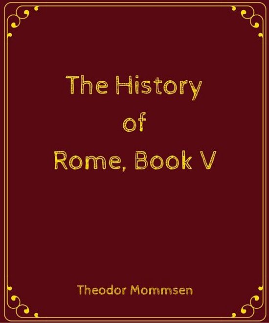 The History of Rome - cover