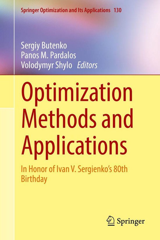 Mathematics and Statistics (R0) - Optimization Methods and A ... - cover