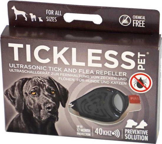 Tickless En Vlo afweer voor hond en kat - Bruin | bol.com