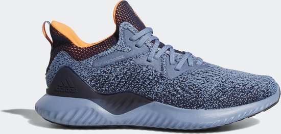 adidas Alphabounce Beyond M Hardloopschoenen Heren - Raw Grey S18/Hi-Res Orange adidas Alphabounce Beyond M Hardloopschoenen Heren - Raw Grey S18/Hi-Res Orange