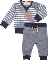 Dirkje Jongens Set(2delig) Broek en sweatshirt Blauw - Maat 56