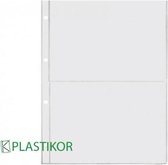 Plastikor Showtas - 100 stuks - PVC - A4, 2xA5 - transparant