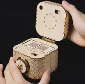 Robotime Mechanische - 3D - Houten - Modelbouw Kluis - Schatkist - juwelendoosje - Puzzel - Bouwen - Techniek - Hout