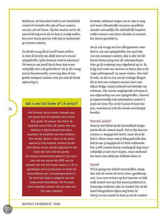 Digitale fotografie: food