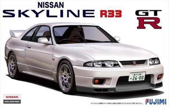 Nissan R33 Skyline Gt R Fujimi Modelbouw Pakket 1 24 Bol Com Nissan R33 Skyline Gt R Fujimi Modelbouw Pakket 1 24 Bol Com