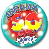 Button Abraham 50 jaar