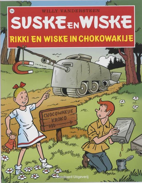 9789002242076 - Suske en Wiske 154 - Rikki/wiske in Chocowakije