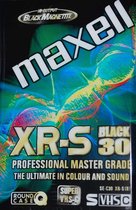 Maxell VHS-C XR-S tape 30 min. professioneel