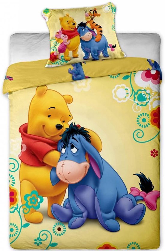 Disney Winnie Pooh Iejoor - Dekbedovertrek - - 140 x 200 cm - | bol.com