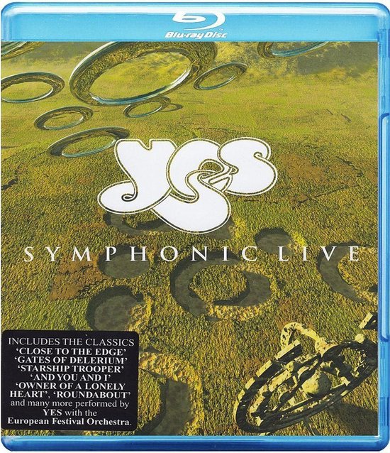 Cover van de film 'Yes - Symphonic Live'