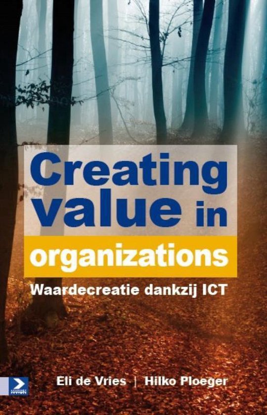 Cover van het boek 'Creating value in organizations' van E. de Vries