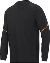 Snickers Flame Retardant LongSleeve T-shirt - 9427-0400 - Zwart - maat S