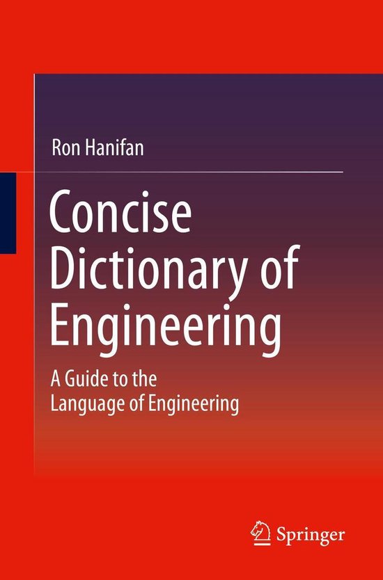 Engineering (R0) - Concise Dictionary of Engineering - cover