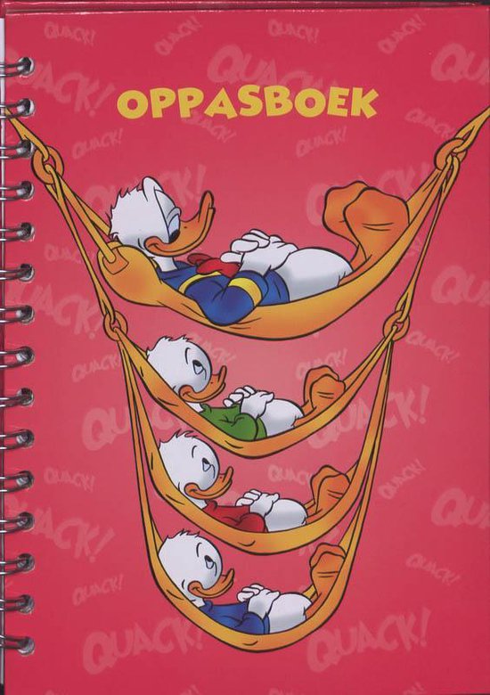 Cover van het boek 'Donald Duck Creche-oppasboek'