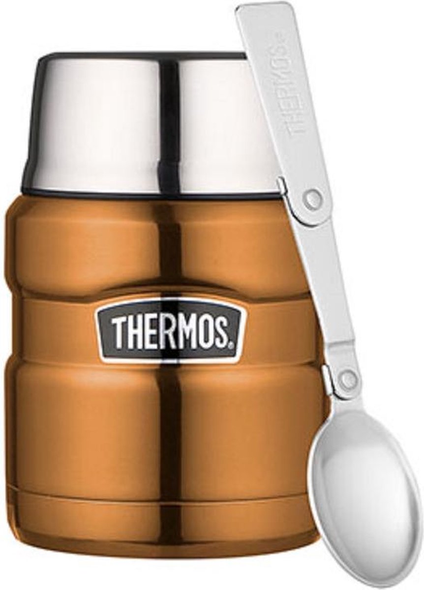 Thermos King voedseldrager 47 cl Koperkleurig