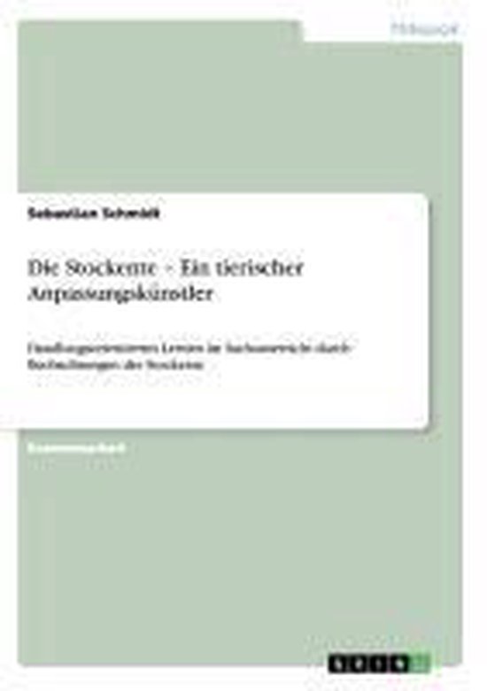 Die Stockente - ein tierischer Anpassungskünstler - cover