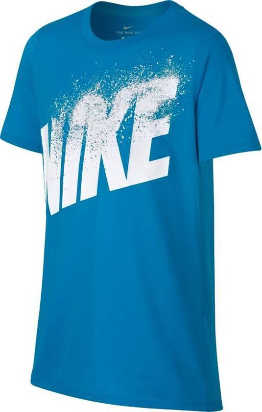 Nike Dry Dissolve T-Shirt Sporttanktop Kinderen - Blauw | bol.com