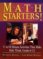 Math Starters!